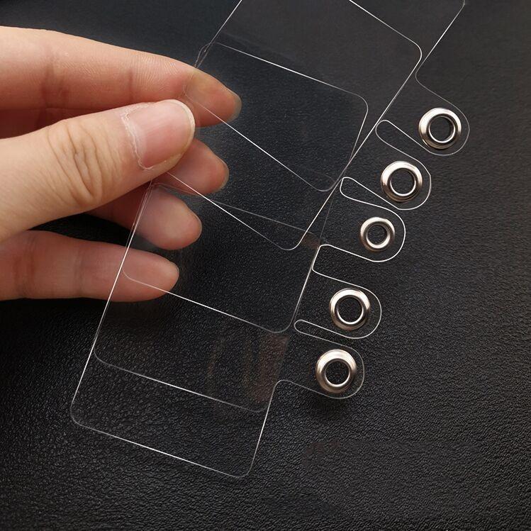 10Pcs Strong Transparent Phone Lanyard Patch Gasket For Mobile Phone Tether Card Universal Cord Clip Snap Hang Strap Tab