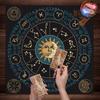 Měkký a odolný potah na stůl Stylová podložka na čtení tarotu Elegantní látka na tarot Všestranná podložka na tarot Perfektní pro večer her