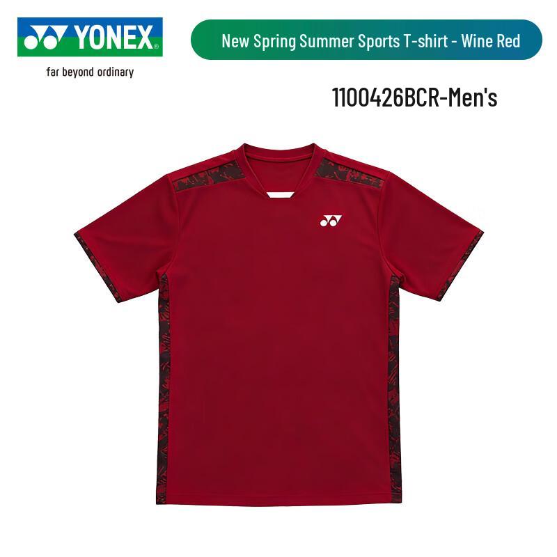 YONEX Badminton Quick-Dry Short Sleeve T-Shirt L