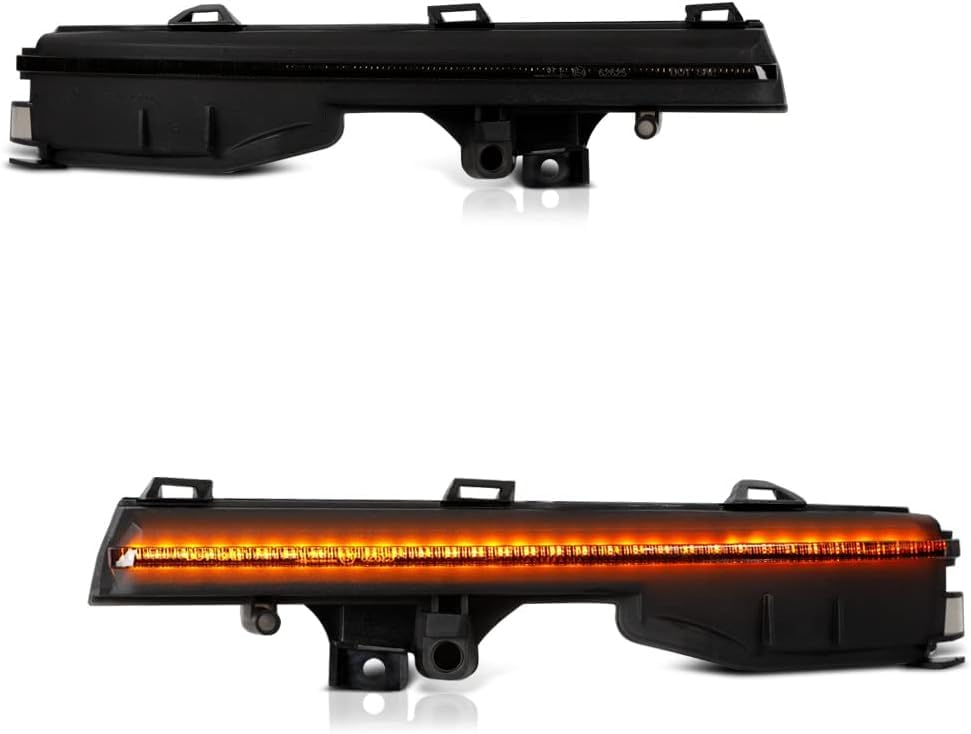 

Совместимые светодиодные зеркала заднего вида с динамическим светом для Lexus LBX, с последовательным указателем поворота, дымчатые, оригинальная пара и японские hotimp® LS, LC, ES, UX, RC, IS, указатели поворота, оранжевый