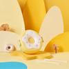 Cute Cartoon Donut 1000ml Lunch Box Microwavable Bento Container with Compartments Students Supply