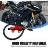 Bakre bromshuvudcylinderpump med behållare Kompatibel med Suzuki GSXR 600 750 1000 1100 GSX1300R RF600 RF900 SV650 SV1000 GC150/200 (röd)