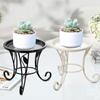 Plant Stand with Tray Decorative Heavy Duty Flower Pot Holder Stand Planter Shelves for Outdoor Balcony Patio Office Living Room