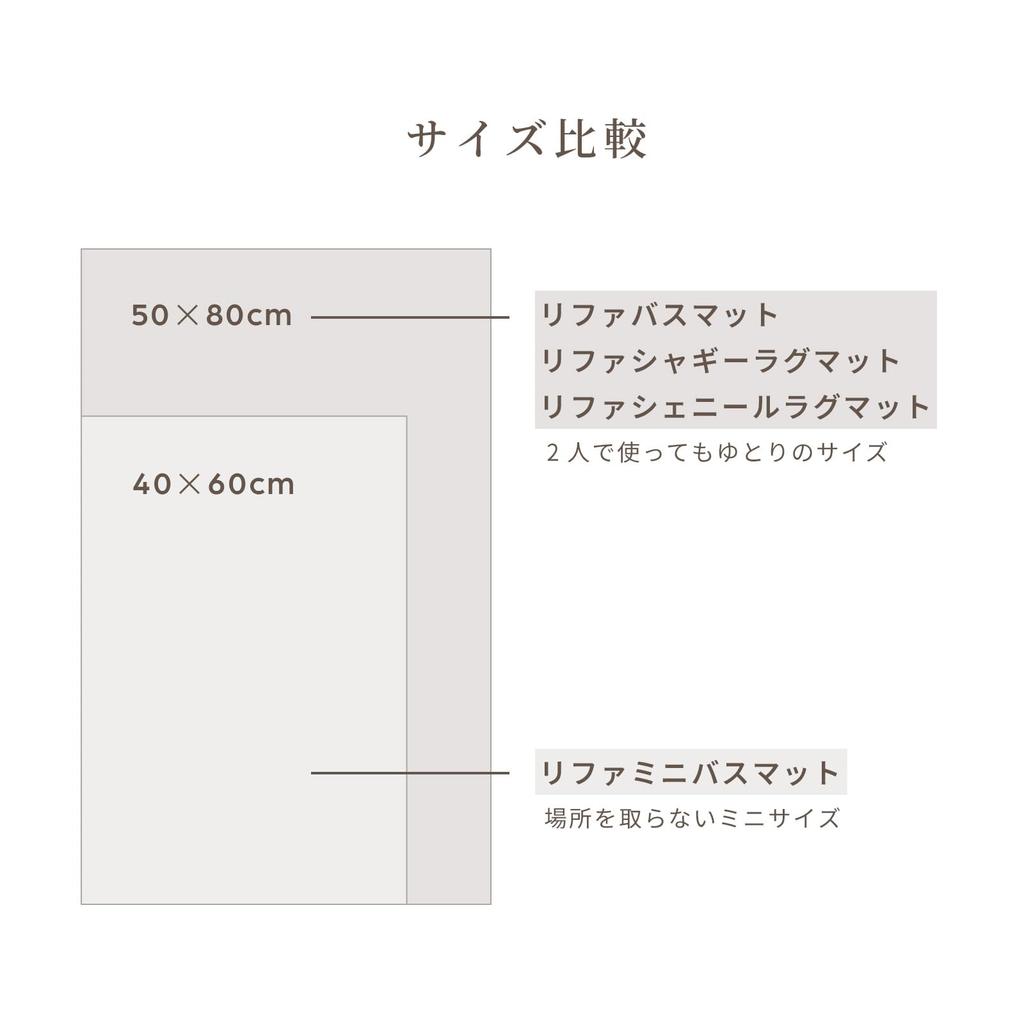 Store ReFa Bath Mat with Shopper Bag [Official Exclusive] (White)