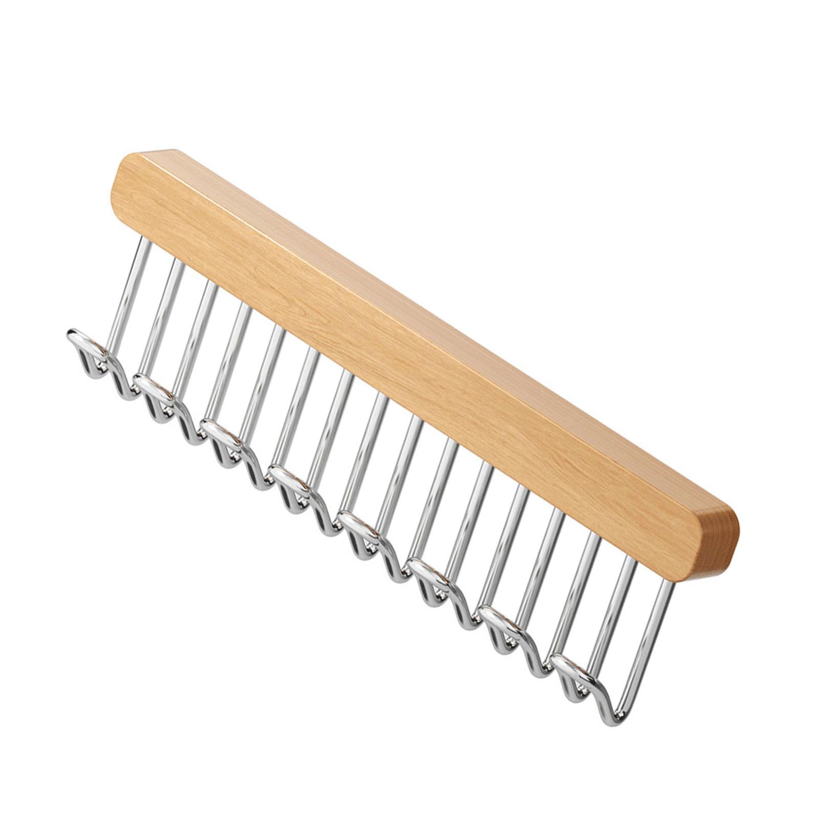 

Home Closet Organizer Camisole Hanger Sturdy Wood Hanger for Hanging Multiple Strappy Tops Home Organization Hangers B