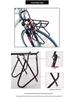 Disc Brake Front Rack for Mountain Bikes - Steel Long-Distance Bicycle Basket Accessory