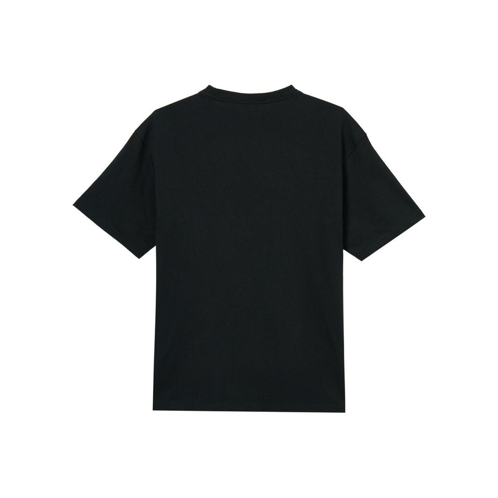 Nike Logo Embroidered Loose Short-sleeve T-shirt for Men In Black