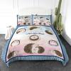 Hedgehog Duvet Cover Mushroom For Boys Teens Cute Cartoon Wild Animal Pinecone Tree Leaf Quilt Cover Autumn Leaves Room Decor