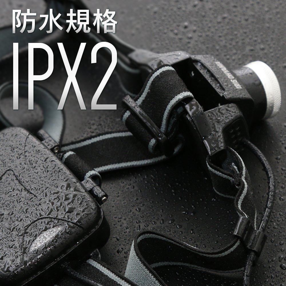 IRIS OHYAMA LED Headlight, 450lm, with Zoom Function, LWH-450Z