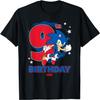 Sonic The Hedgehog Epic Sonic 9th Birthday Big Chest Logo T-Shirt