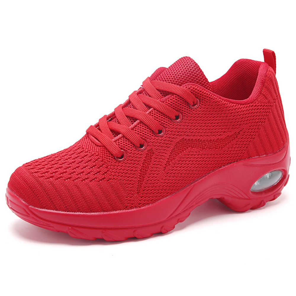 Fashion Playform Cushion Red Flats Woven Women's Sneakers Shoes Luxury Original Shoes Sport Lofer Sho Best Lofer School Small Price