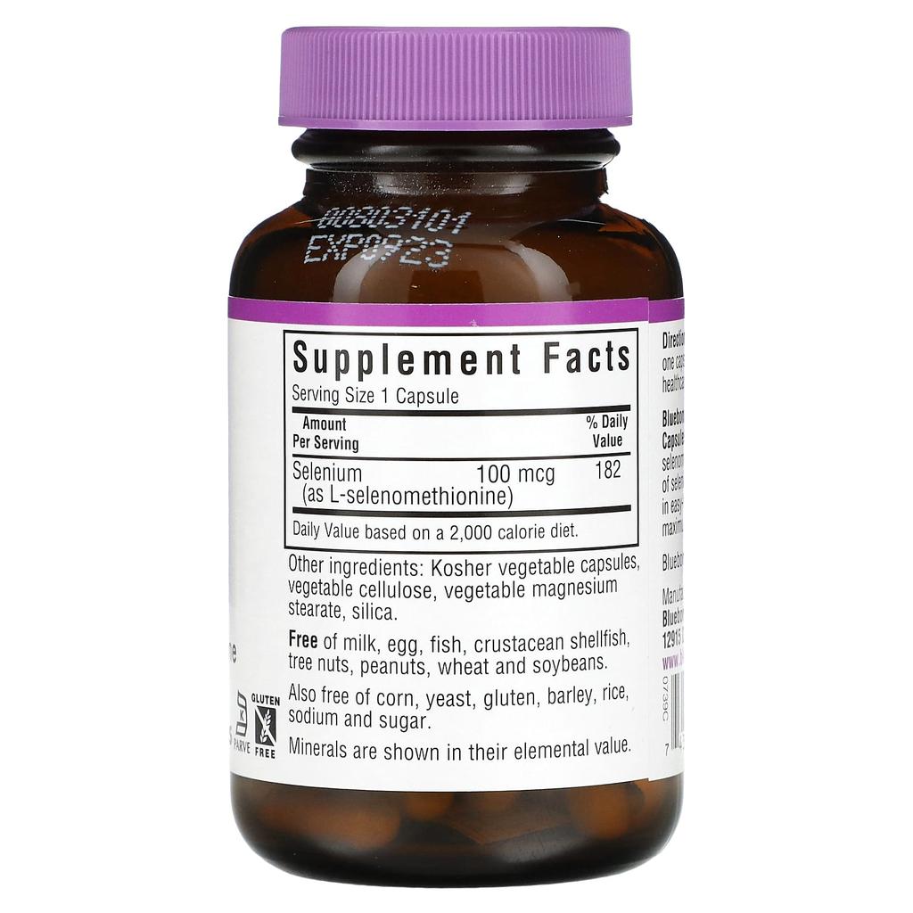 Selenium, 100Mcg, 90 Veggie Caps