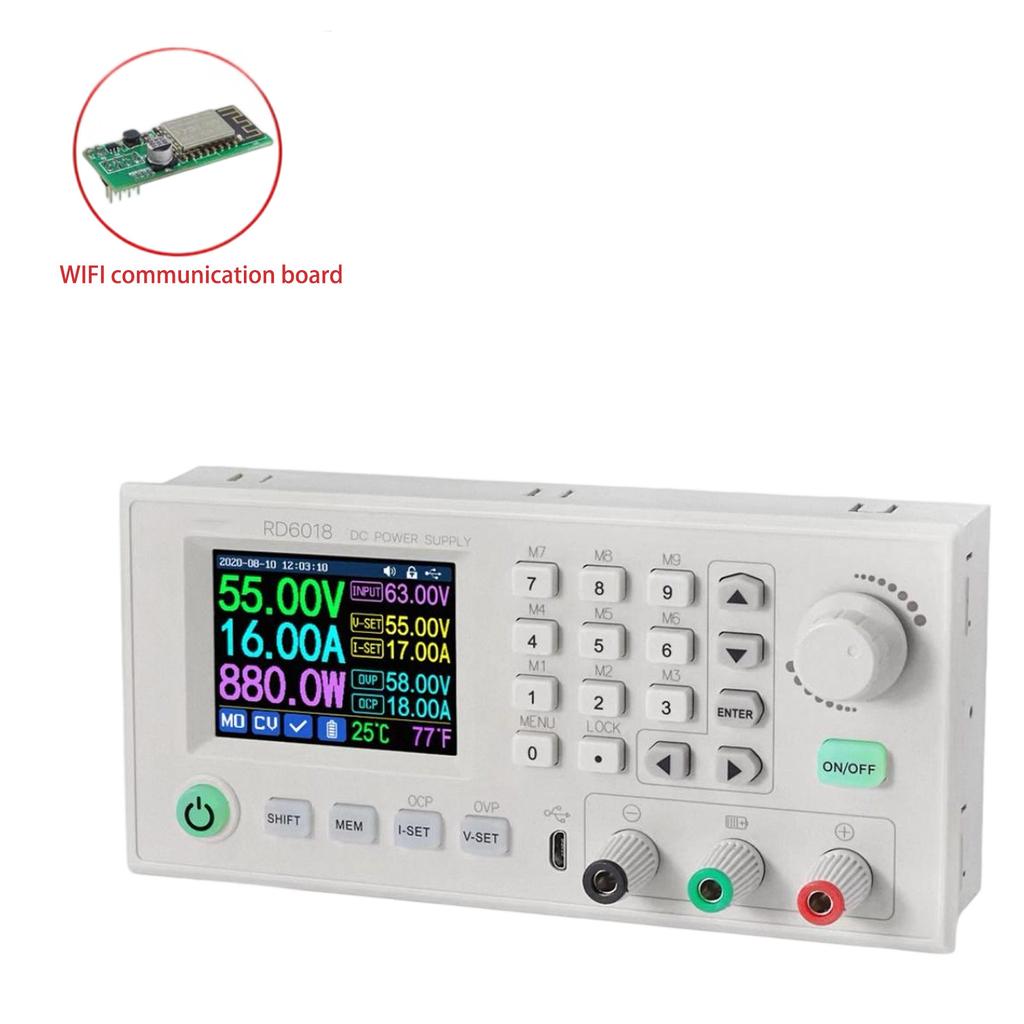 Adjust Direct Current Steping Down Bucking Power Convert Board 60V 18A Voltages Regulated with LED Digital Display