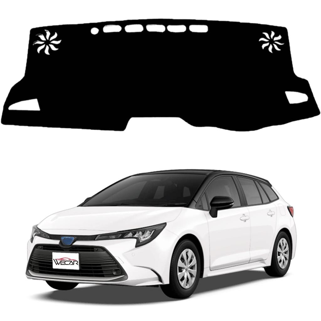 WeCar Dashboard Mat for Toyota Corolla Touring and Corolla Sport Dash Dashboard UV and Sun Protection Custom Designed for Your Vehicle Easy