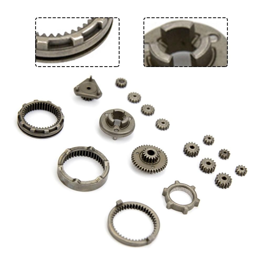 Brushless Lithium Electric Drill Gear Set 17pcs Selflocking and High Precision