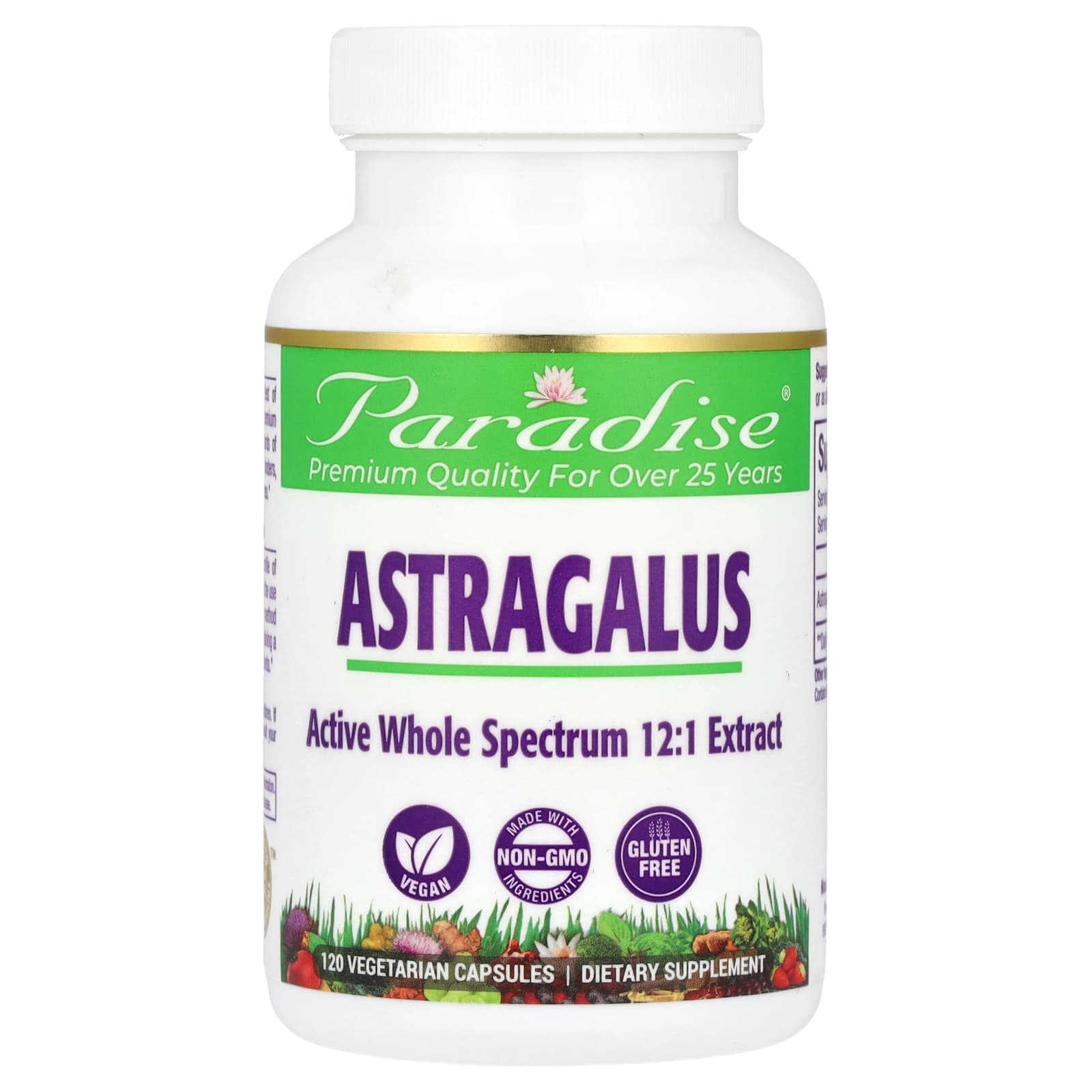 

Astragalus, Veggie Capsules 120 Tablets (250Mg per capsule)