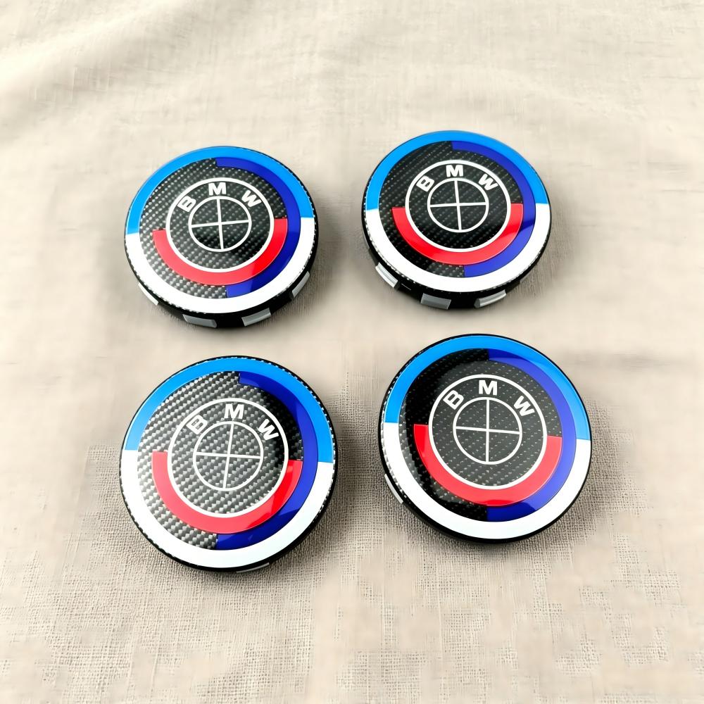2026 Hot 100pcs 56MM 68MM Car Wheel Hub Center Cap Badge For BMW X1 3 X5 E70 E71 M3 F30 F20 F10 F11 G30 E36 E46 E53 E90 E91 E60 E61 E93