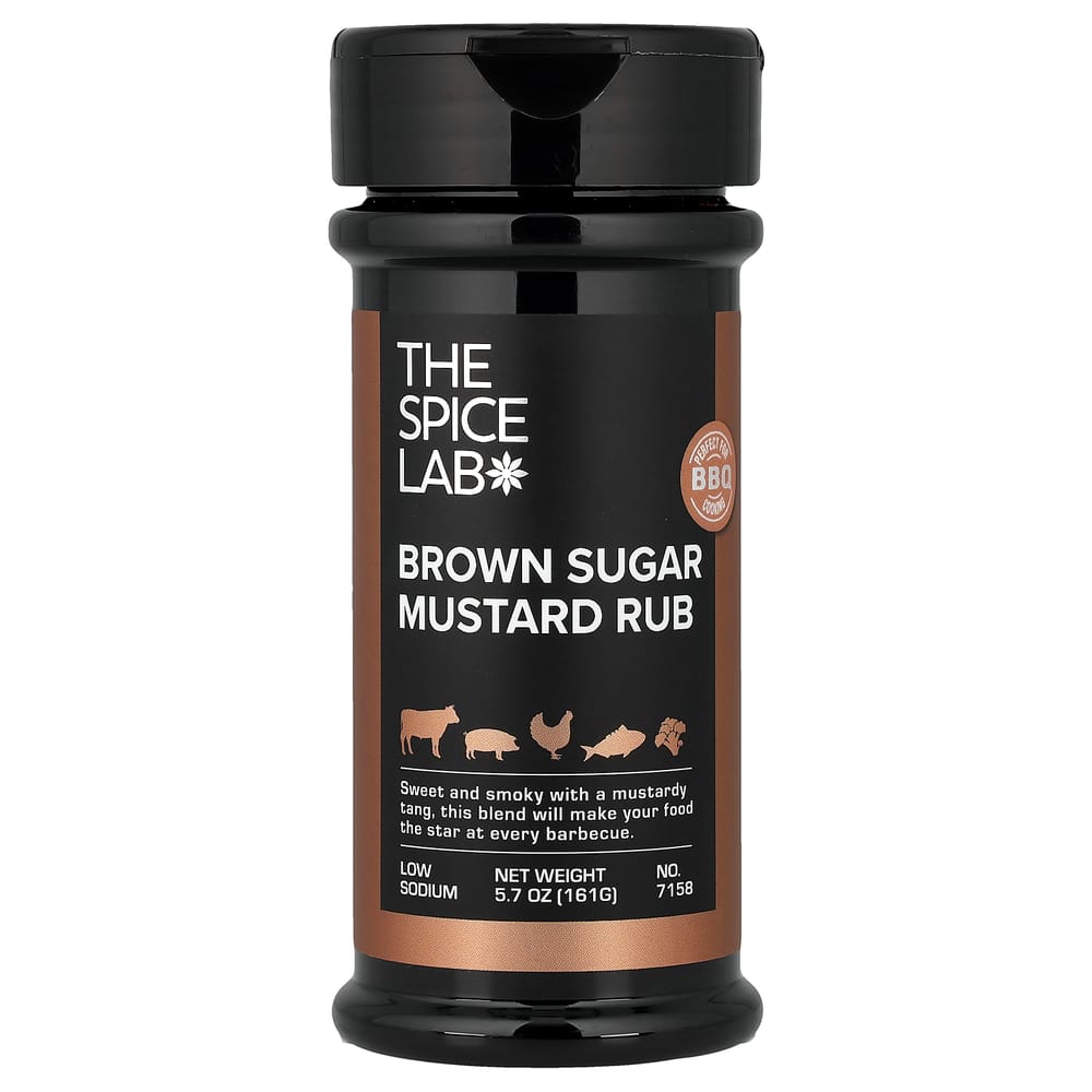 iHerb The Spice Lab Brown Sugar Mustard Rub 161g (5.7oz)