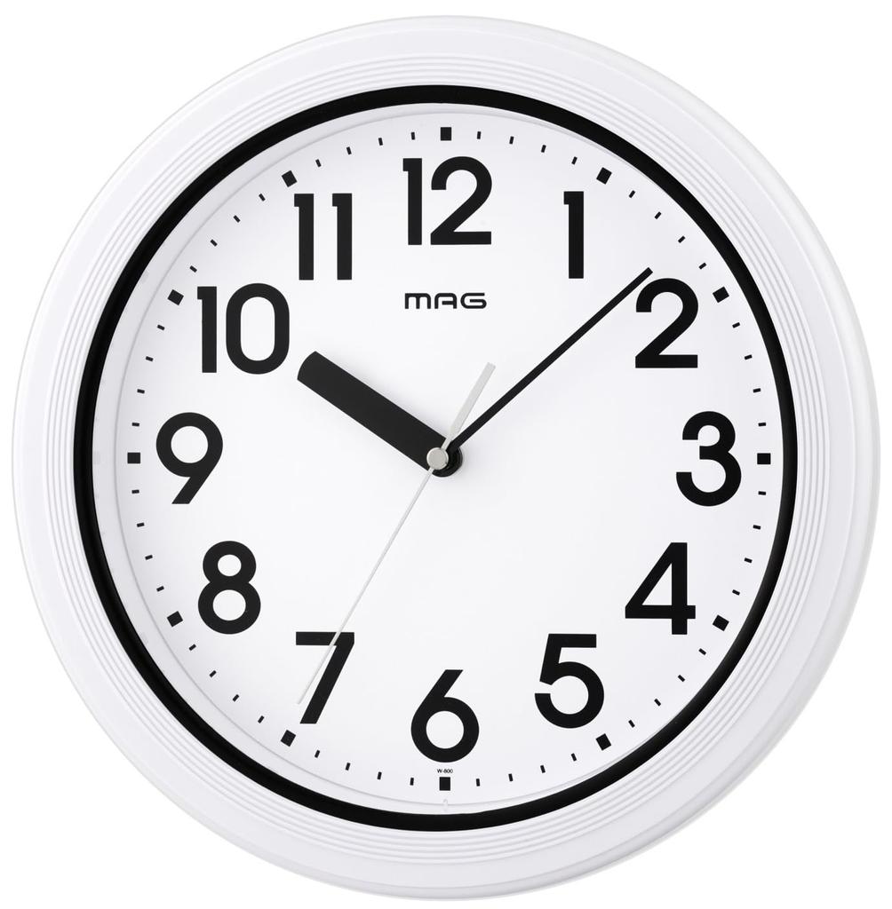 MAG Wall Water Dressing Continuous Second Diameter Pladeguard Noah Precision Clock, Analog, Waterproof, Dustproof, Kitchen, Area, Factory, Room,