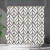 Shower Curtain Waterproof And Mildew-Proof Line Lattice Bathroom Striped Bathroom Curtain Shower Curtain Partition Curtain Free Of Punching