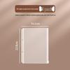 A4 Large Capacity Family Document Organizer with Transparent Pages for Birth Certificates and Household Registers