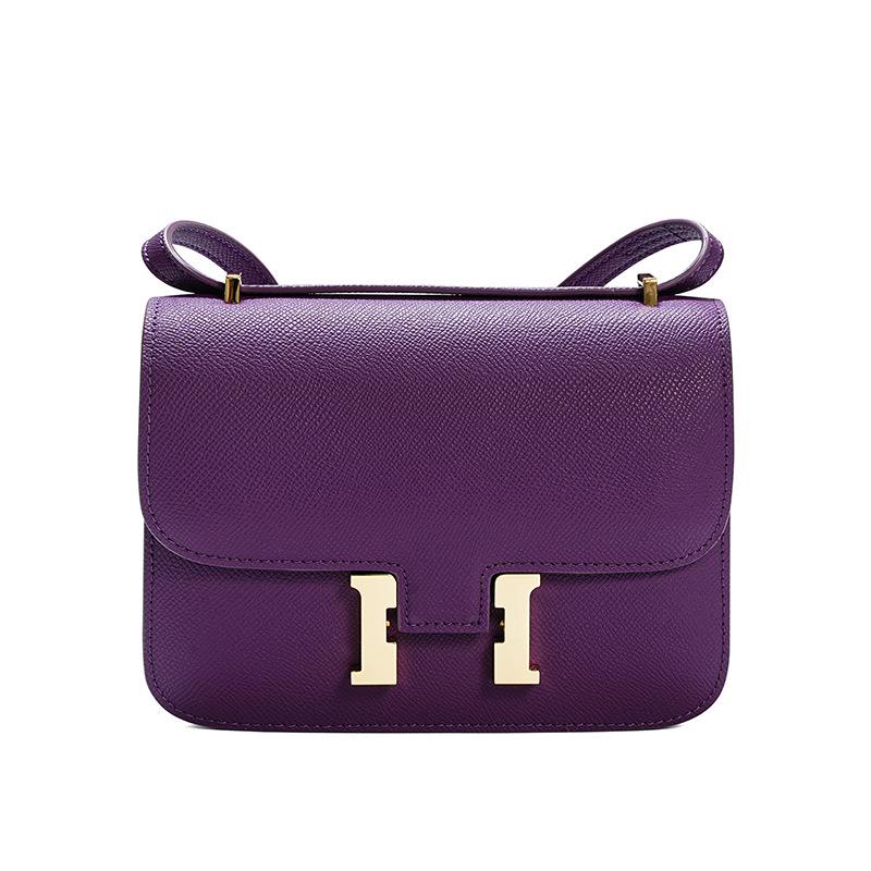 

Cowhide bag versatile messenger bag, underarm leather simple girls high-end summer shoulder bag