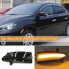 For New Teana, New Sylphy,TIIDA, Reverse Mirror, Turn Signal, LED Light, Reflective Mirror, Rear View Mirror, Light Flow
