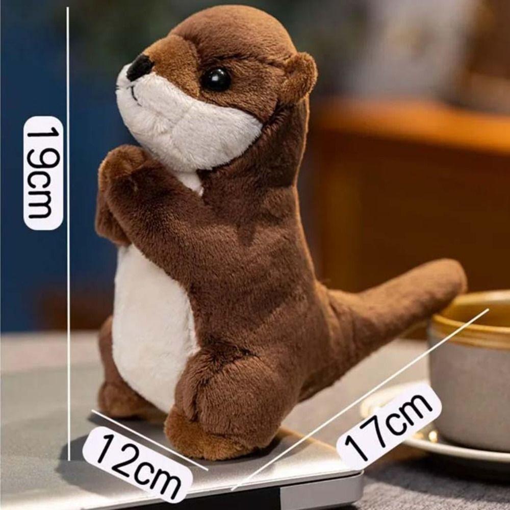 Otter Otter Plushie Plush Toys Plush Animal Otter Toys  Home Decor