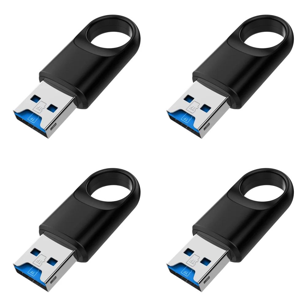 1-5PCS Memory Card Reader Adapter USB 3.0 High Speed Flash Memory Card Adapter Hub for TF SD PC Computer Laptop