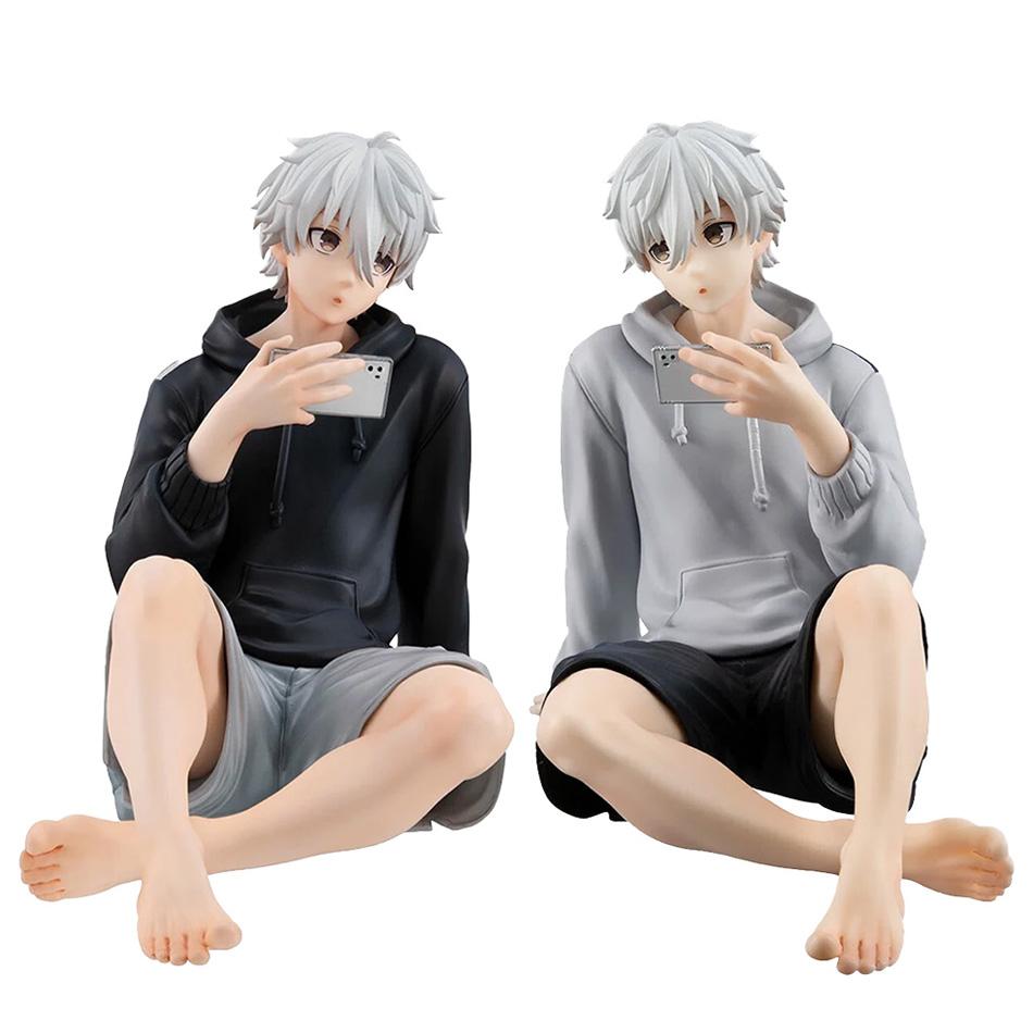 BLUE LOCK Nagi Seishiro Anime Figure White-Haired Shinji Football Model Statue Collectible Christmas Gift Decorations