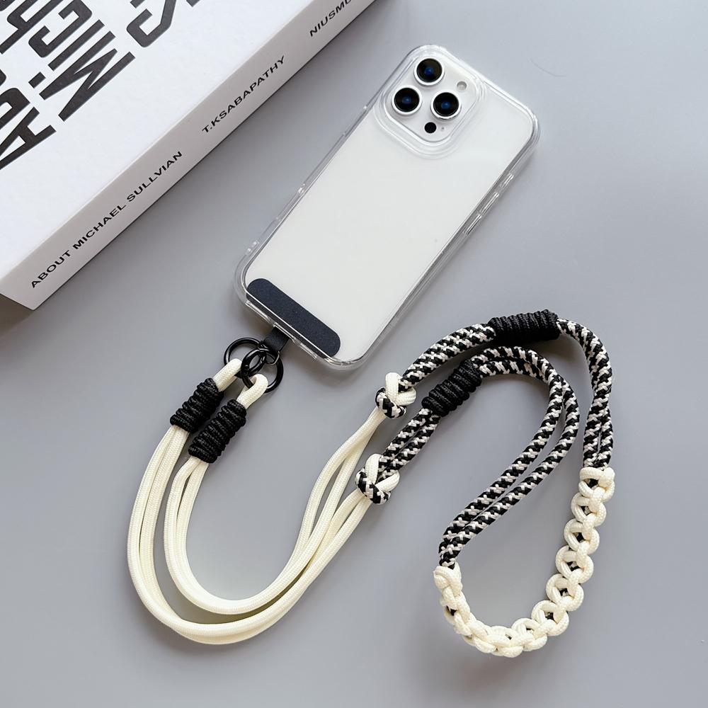 Universal Long Phone Lanyard Strap Mobile Phone Hanging Rope Neck Straps Anti-lost Lanyards Cell Phone Accessories Wamen Girl