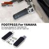Motorcycle Foot Pegs Footrest Pedals For YAMAHA TDR 125R FZ6 FZR FZS XJ-N XJ-S YZF-R6 600 MT03 XJ900S TDM900 BT1100 FZ1 FZ6R