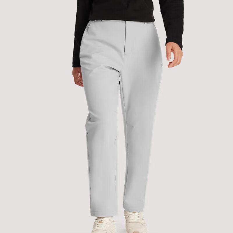 TECTOP Women s Outdoor Fleece-Lined Softshell Pants S