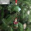 Christmas Delicate Fine Workmanship Christmas Ornament Hot Air Balloon Home Party Christmas Home Decoration Supplies