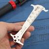 Bike Chain Wear Indicator Ruler MTB Bicycle Chains Checker Cycling Repair Tool Portable Waterproof Cycling Elements