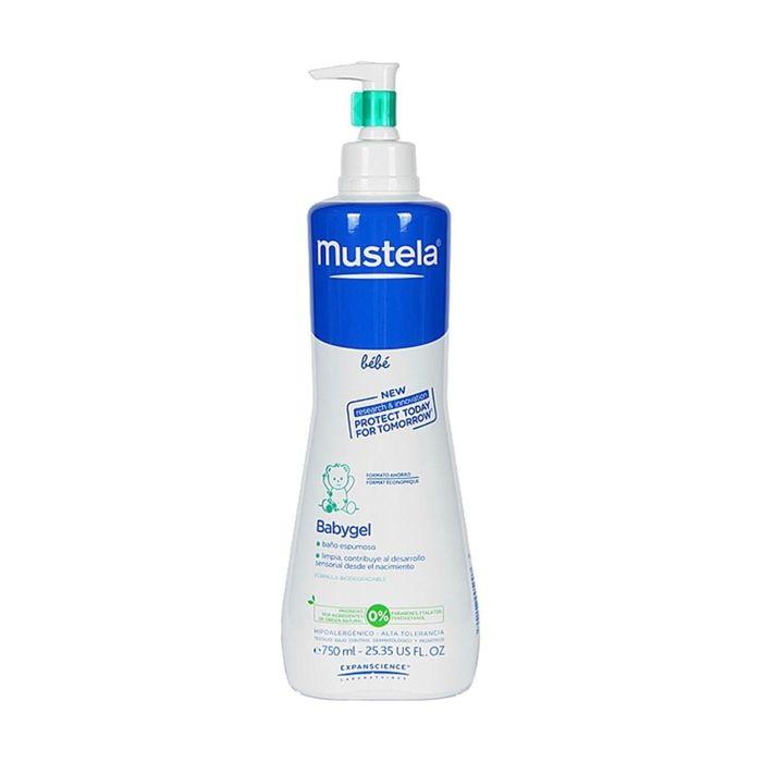 Gel de bain - MUSTELA - Mustela Babygel Bain Mousse Éveil - 750ml - Hypoallergénique - Mixte