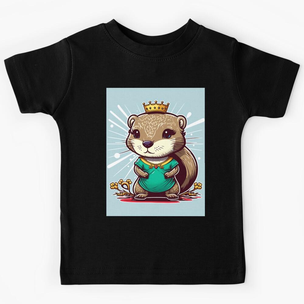 Queen Otter Kids T-Shirt 100