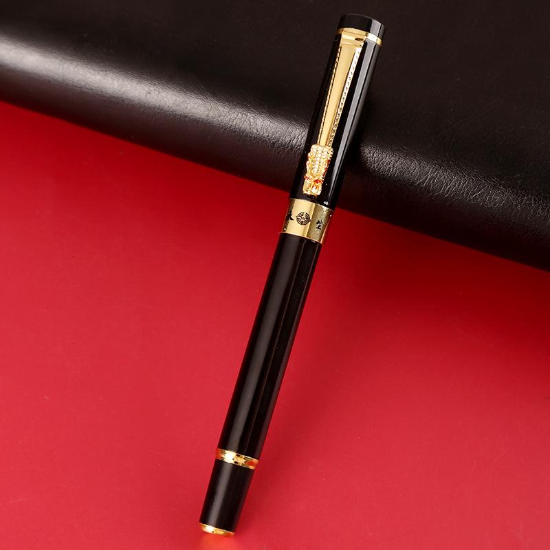 Yongsheng Fountain Pen Set: Business Creative Calligraphy with Fine, Medium, Bent, and Hard Nibs - High-Quality Metal Design for Students.