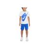 Casual Sports Suit Big Logo Printed Short Sleeve T-Shirt Kids Tops Game-Royal DO2033-480