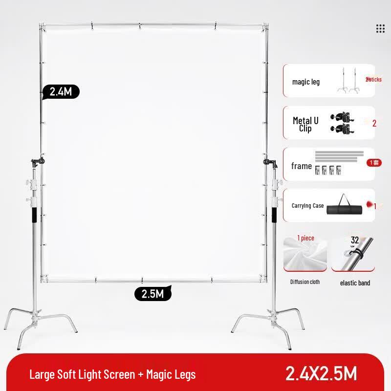 Miaotu Photography Softlight Screen with Stand