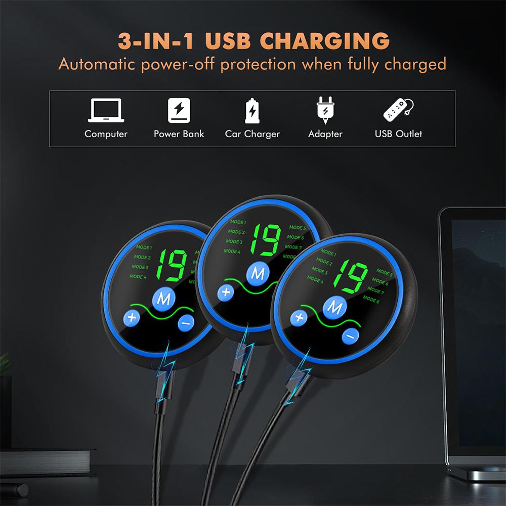 EMS Plasture pentru Mușchii Abdominali Exerciții și Fitness Antrenor Muscular Dispozitiv de Masaj Abdominal pentru Ameliorarea Oboselii