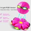 Portable Interactive Flying Saucer Ball Stomp Ufo Magic Balls, Flyer Transforming Glowing Jump Ball, Kids Bouncy Stomp Ball