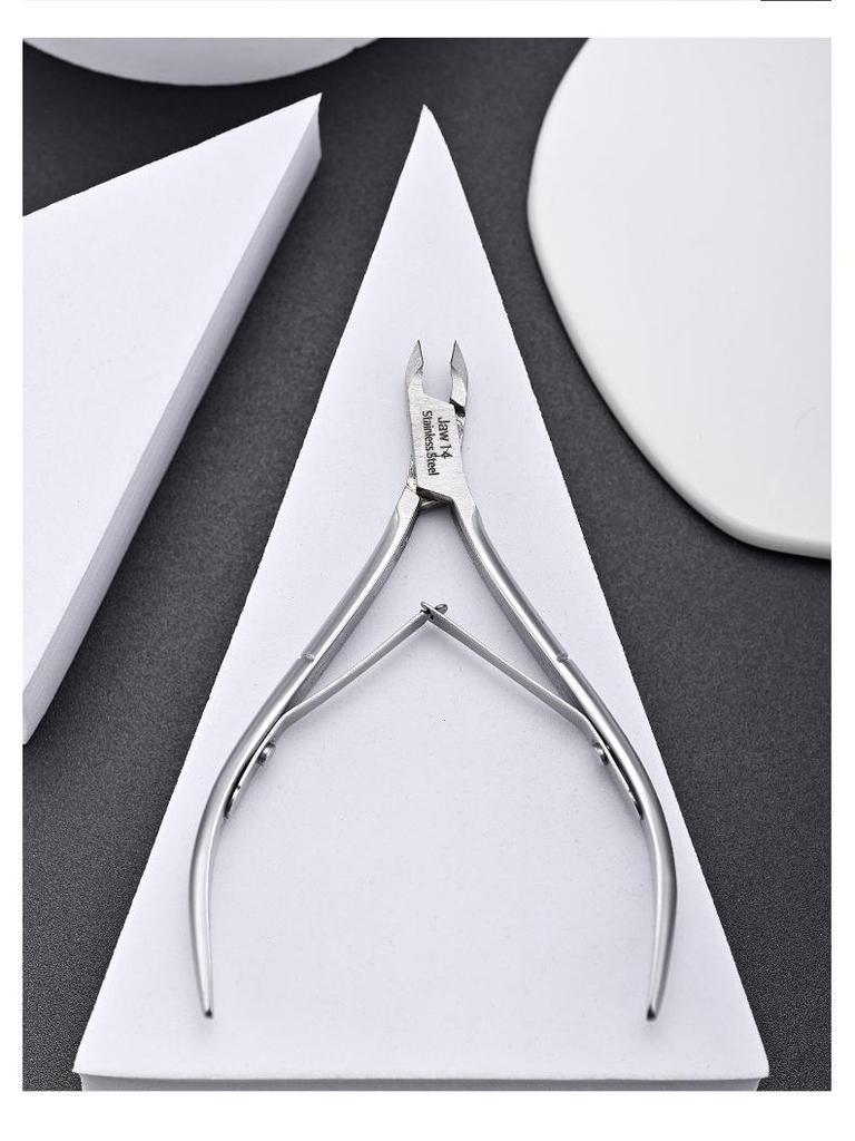 Easy Cut S.333 Stainless Steel Cuticle Nipper: Precision Small Blade for Professional Nail Care