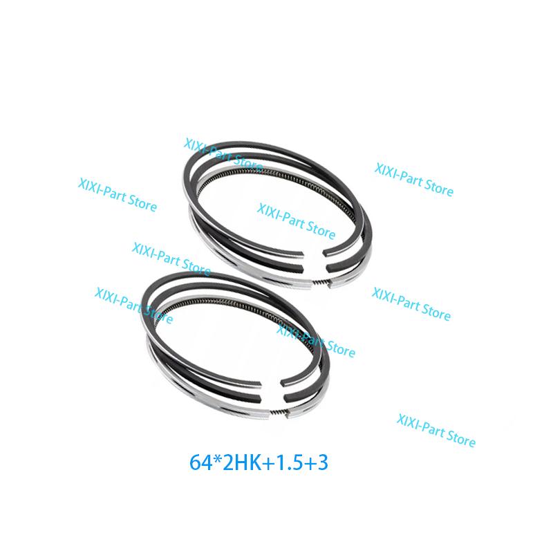 Z482 Cylinder Head Gasket Piston Ring For Kubota 2-Cylinder 67*1.5HK+1.5+3 Engine Overhaul Rebuild Kit Full Gasket Kit