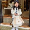 Stylish Korean Design Cute Cartoon Dog School Backpack For Boys And Girls Durable Nylon