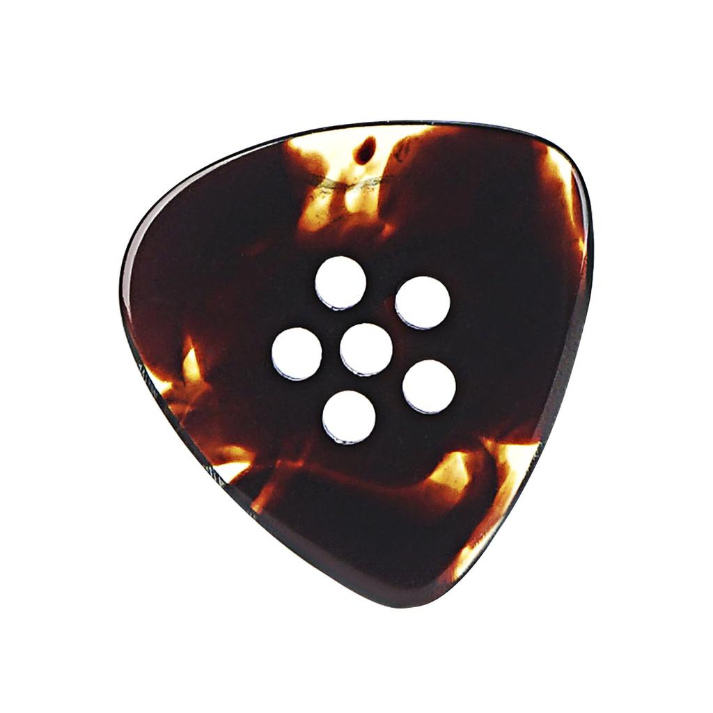 Musiin Handcrafted Extra Thick Heavy Flat Picks for Electric and Blues Guitars 3-in-1 Multi-Style Non-Slip Bass, Acoustic, Jazz,