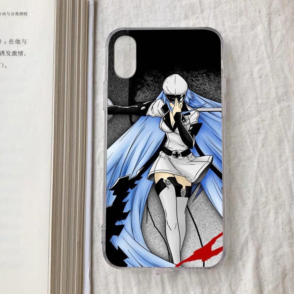 Akame Ga Kill Esdeath Phone Case For IPhone 15 14 11 12 13 Mini Pro XS Max Cover 6 7 8 Plus X XR SE 2020 Funda Shell