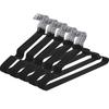HOSUR Prevents Clothes from Losing PVC Special Rubber Non-Slip Hangers, 50-Pack, Slim, Lightweight, Shape, Coating, Stylish, Non-Slip, Wet/Dry Use,