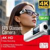 Ochelari FPV Mini cu Cameră Micro 4K pentru Filmare Video HD WiFi Cască Inteligentă Ochelari Înregistrare Video și Sunet Aplicație WiFi