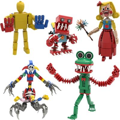 Poppy Playtime's Nieuwe Hoofdcast Hoofdstuk 5 Educatieve Montage Mini Deeltjes Bouwstenen Figuren Bureaublad Ornament Vakantiecadeau